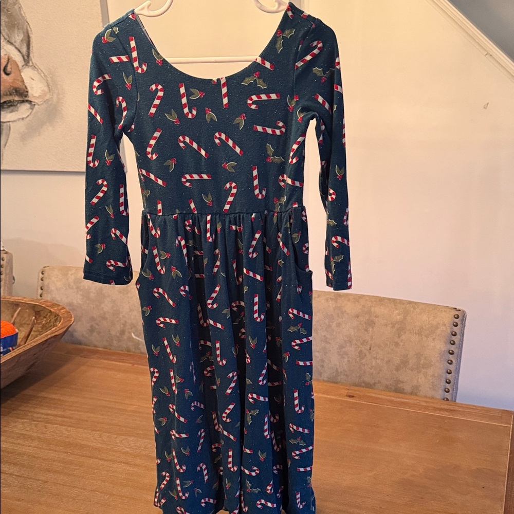 SweetHoney Blue Candy Cane Kids One Piece